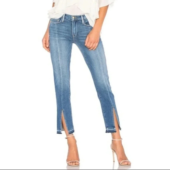 Frame Le Nouveau Straight Released Rise Jeans